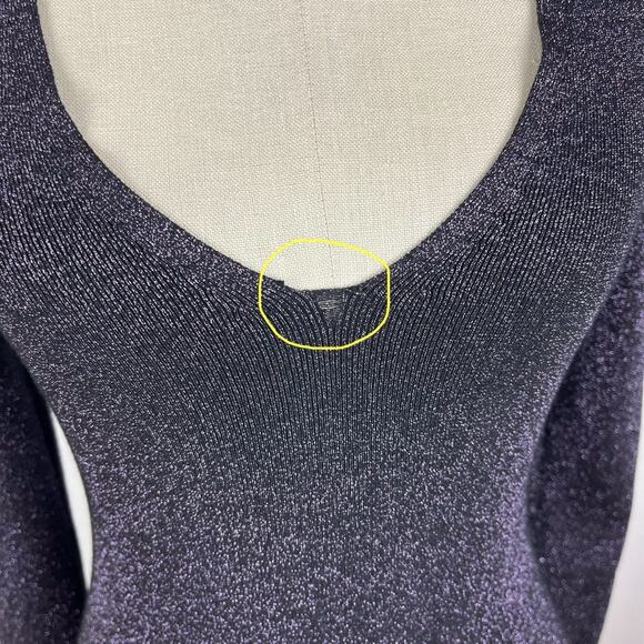 ALC Serafina Dress in Black Lavender - Picture 5 of 9